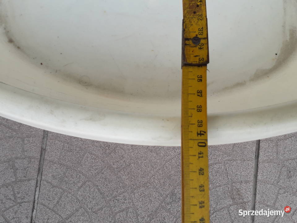 Wanienka plastikowa biała owalna 60x40 20 Pozostałe