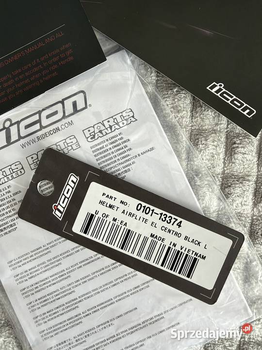 Kask ICON Airflite El Centro Szczecin sprzedam