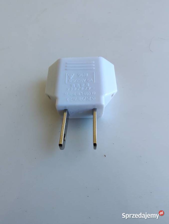 Adapter przejściówka z wtyka USA na wtyk polski Olecko sprzedam