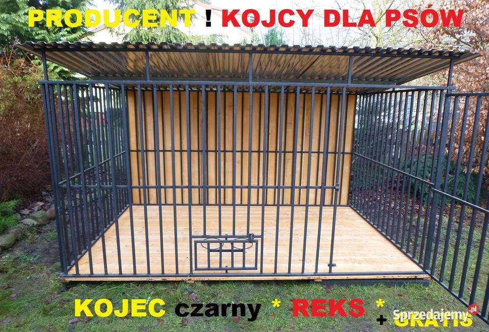 Kojec psa 3x2 czarny KOJECE MOCNE szybko Cała Szczecin