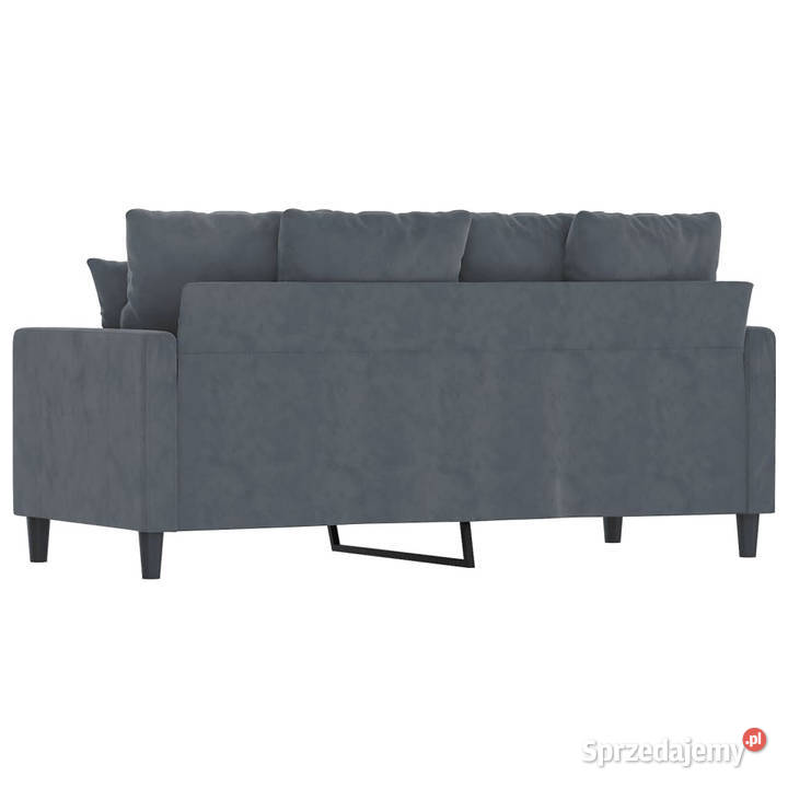 Sofa 2osobowa ciemnoszary 140 tapicerowana Warszawa