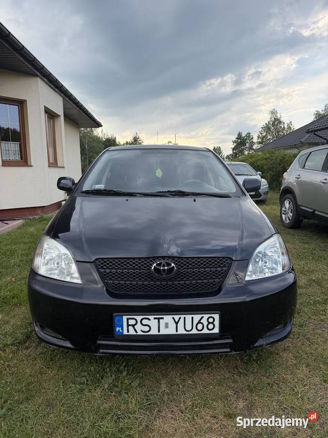Toyota Corolla E12 2002 BenzynaGaz Rok produkcji 2002 Gwoździec