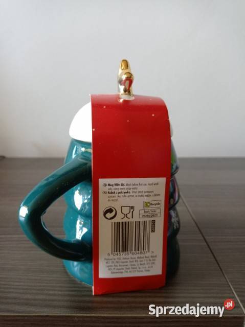 Kubek świąteczny z pokrywką choinka 420 ml Chorzów sprzedam