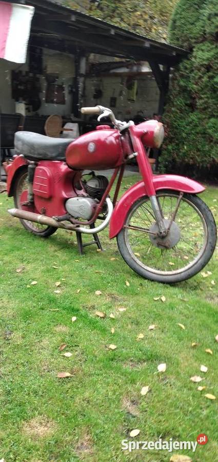 Danuvia 125 z 1960r dokumenty wsk shlmz Skarżysko-Kamienna