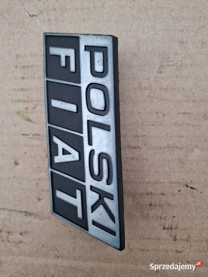 Emblemat znaczek logo Polski Fiat 126p Maluch opolskie