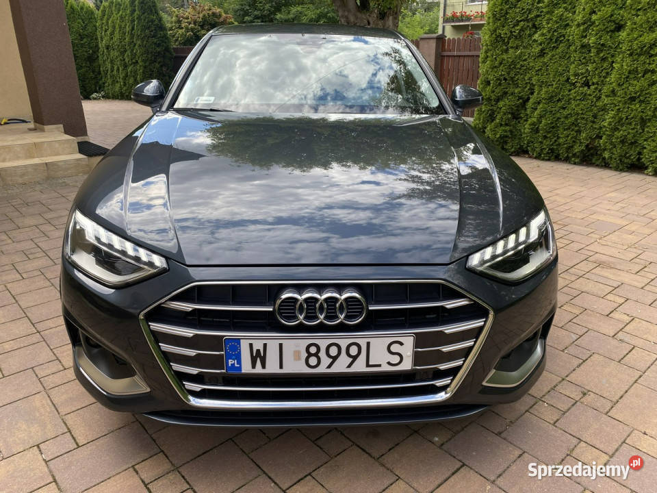Audi A4 PrywatnyKrajowy20 Benzyna Stronic 66 wielofunkcyjna kierownica Pruszków