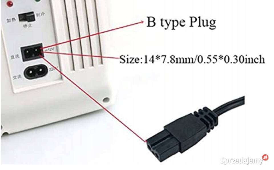 Zasilacz lodówki turystycznej z 230v na 12v dom Pozostałe lubuskie Nowa Sól