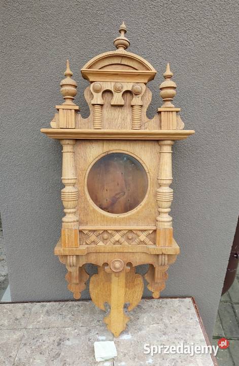 S103 Skrzynia skrzynka obudowa starego zegara pomorskie sprzedam