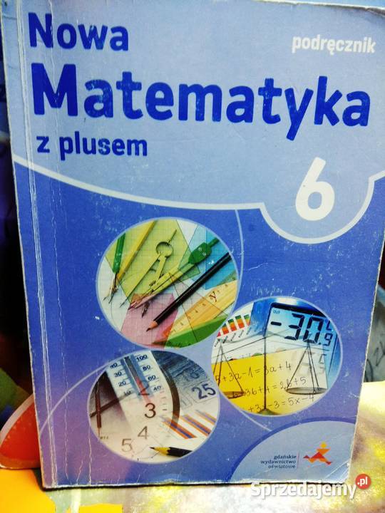 Matematyka 6 GWO podręcznik sprawdzian Warszawa sprzedam