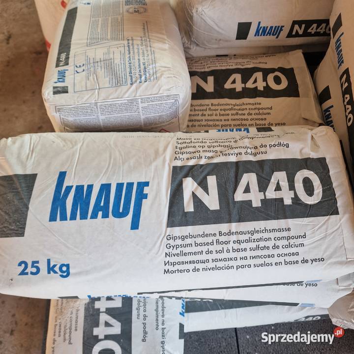 Knauf N440 masa gipsowa na posadzki wielkopolskie Konin