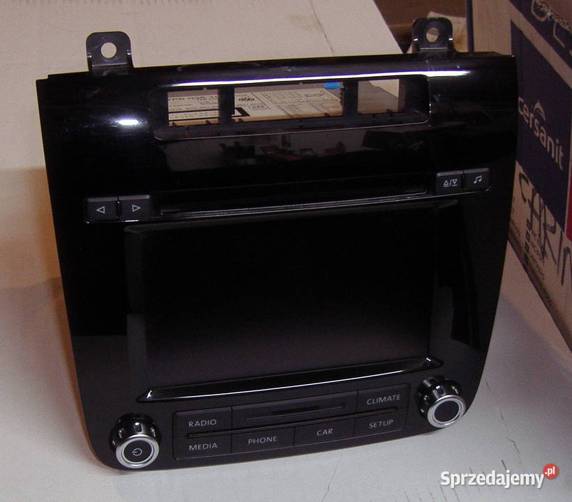 VW TOUAREG RADIO 6xCD NAWIGACJA 7P6035195 RCD550