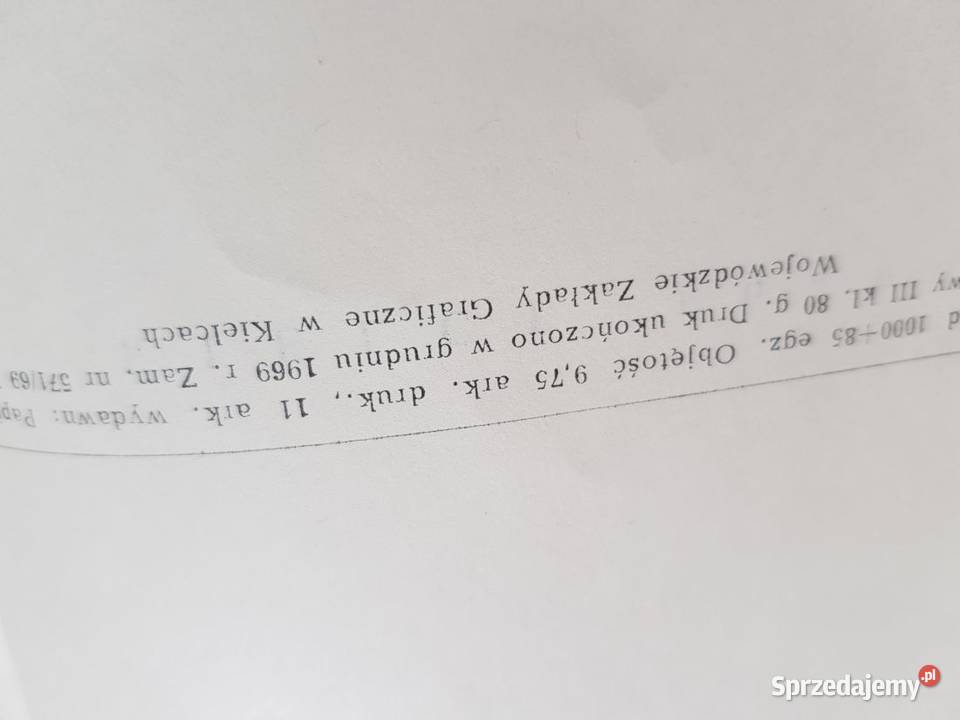 Almanach drukarstwa Jerzy Butwiłło Zbigniew Książki naukowe i popularnonaukowe Książki i Podręczniki Kielce sprzedam