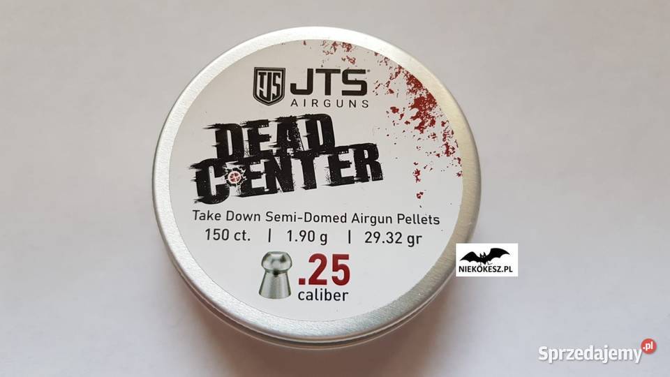 Śrut Airgun Pellets JTS Dead Center Precision Trzcianka