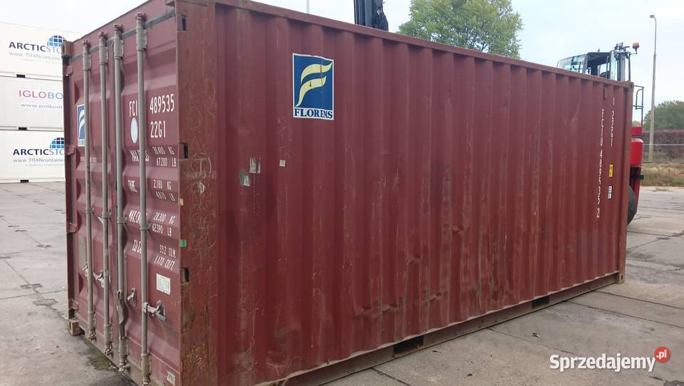 Kontener morski 20 DV 6 metrów używany sprawny Garwolin
