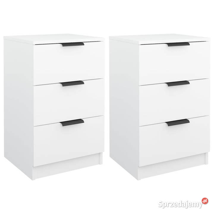 Szafki nocne 2 białe 40x36x65 WM811269 Warszawa