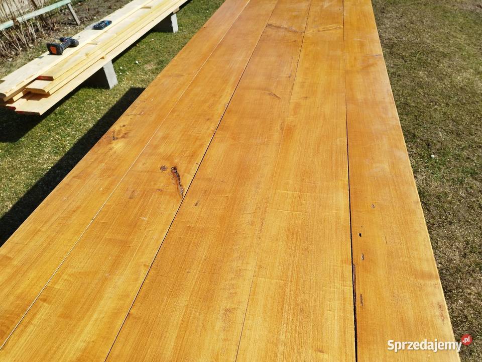 Stół ogrodowy drewniany Stoły i stoliki ogrodowe Serock