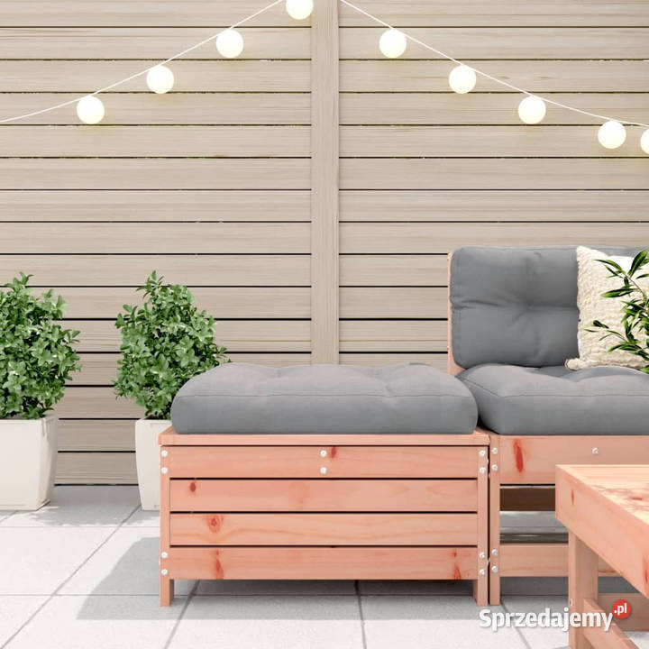 Podnóżek ogrodowy 62x635x32 lite drewno Krzesła ogrodowe