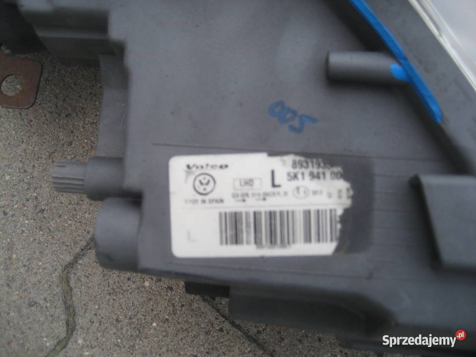vw golf vi 0813r lampa przód lewa 5k1941005 Rakoniewice