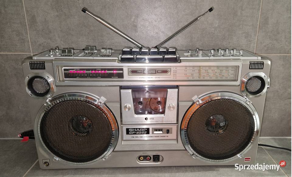 SHARP GF9292 Radiomagnetofon Boombox Vintage