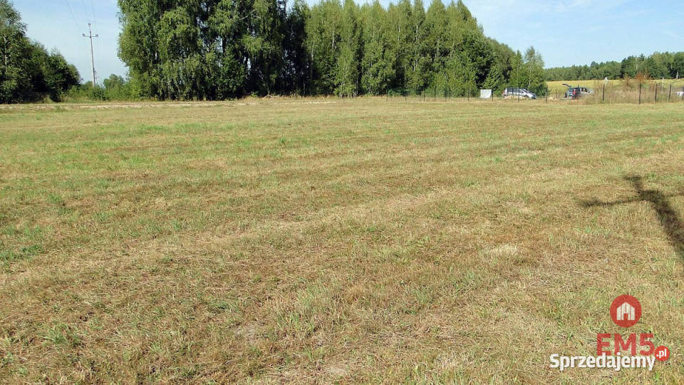 sprzedaży gruntu 1500m2 Hołówki Duże