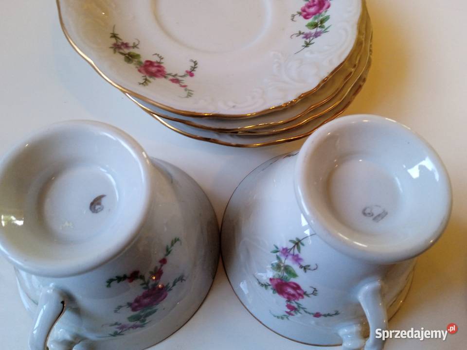 Porcelanowe Filiżanki do kawy z Wałbrzycha małopolskie Andrychów sprzedam