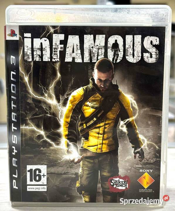 Gra 3 inFamous warmińsko-mazurskie sprzedam