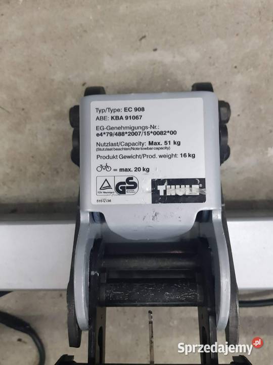 Bagażnik na hak Thule ec908