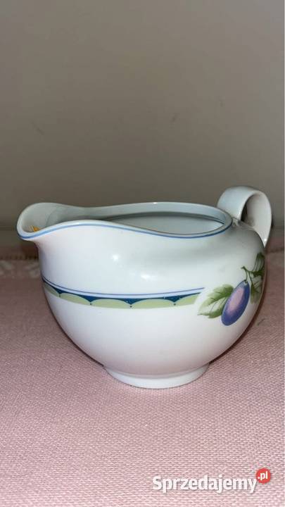 Mlecznik Camilla śliwka dekor na białej Gdańsk