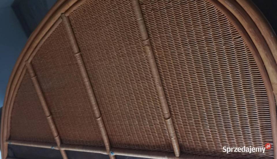 rattanowe wezgłowie łóżka Czymanowo