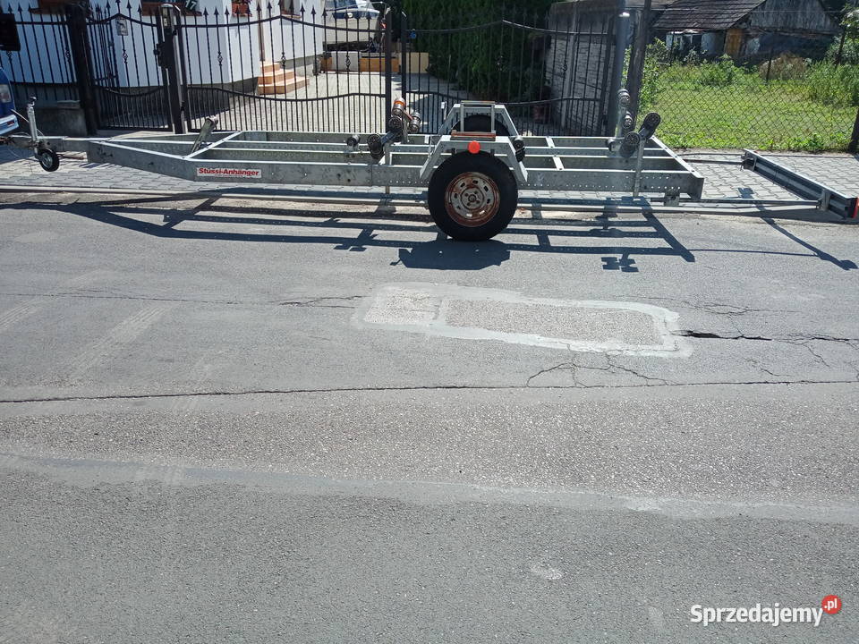 Przyczepa podłodziowa wózek portowy slipowy Sieradz