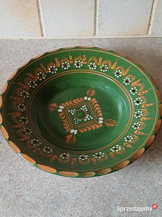 vintage talerz ozdobny Nowy Targ