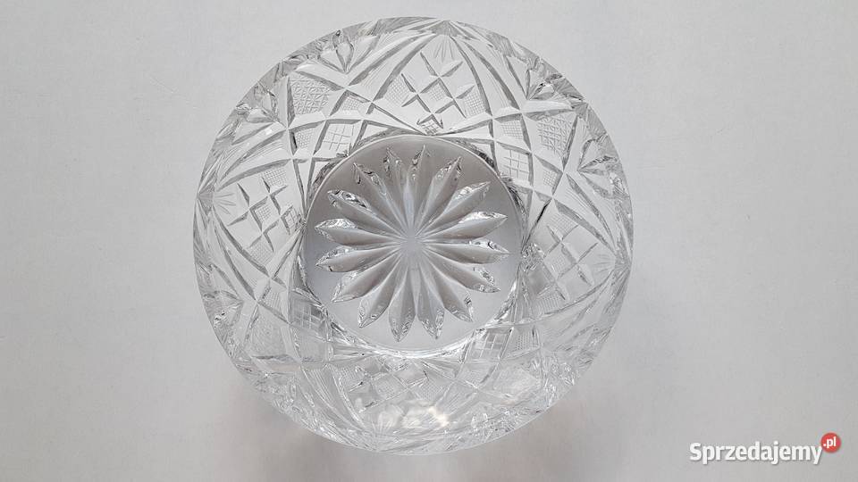 Kryształowa bomboniera 2 kryształ PRL śląskie Dąbrowa Górnicza sprzedam