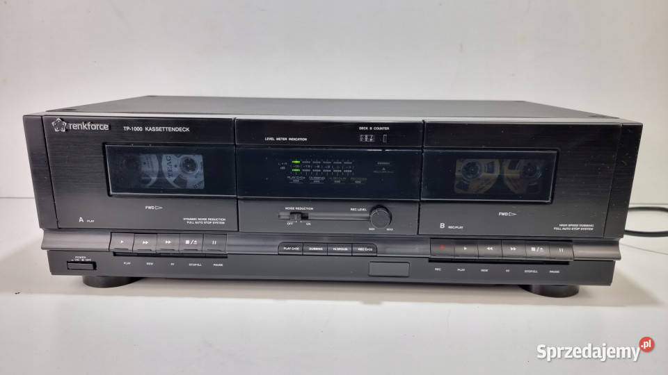 Renkforce magnetofon dwukasetowy TP1000 TP 1000 wielkopolskie Międzychód