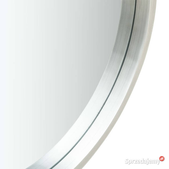 Lustro ścienne na pasku 40 srebrne WM320362 Lustra sprzedam