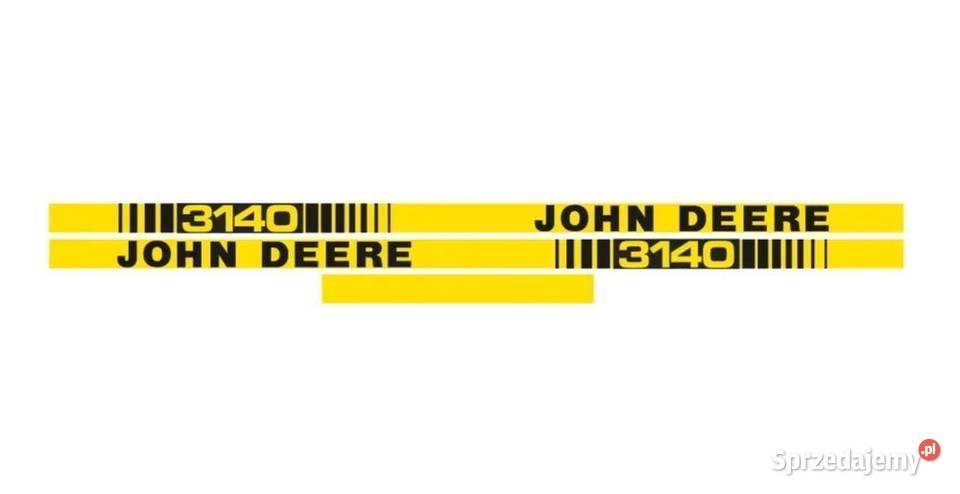 Naklejki oklejenie JOHN DEERE 3140 Zamiennik Janików
