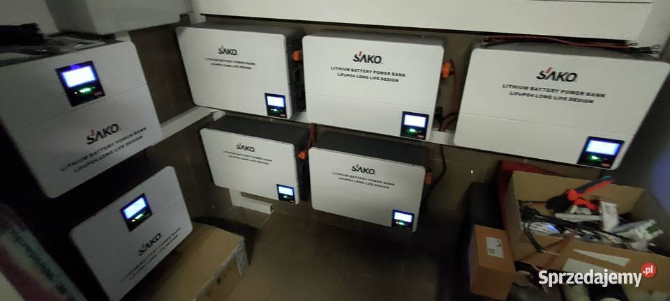 Magazyn Energii LiWall SAKO 512V 100Ah 5 kWh Jarocin sprzedam