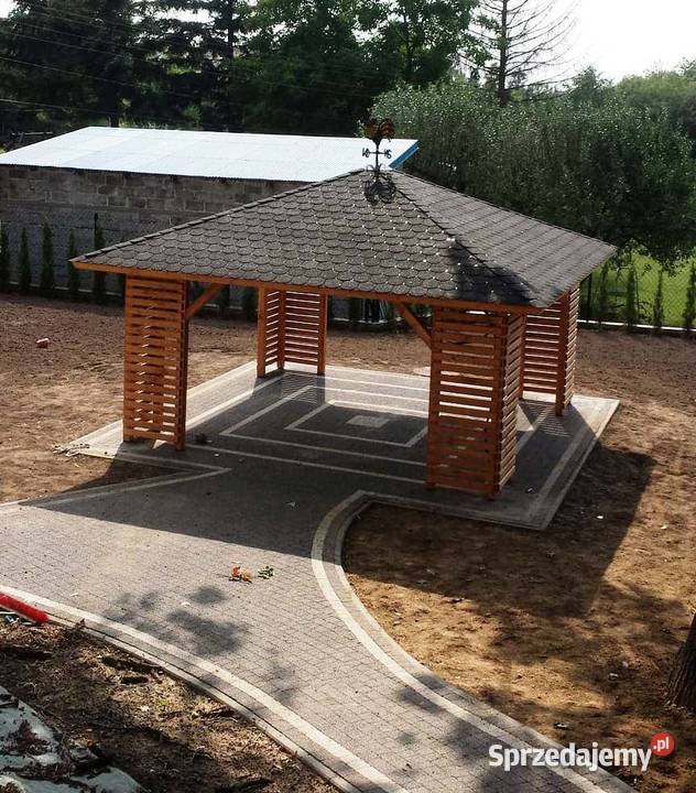 Nowoczesna altana ogrodowa 4x4m PRODUCENT Skoczów