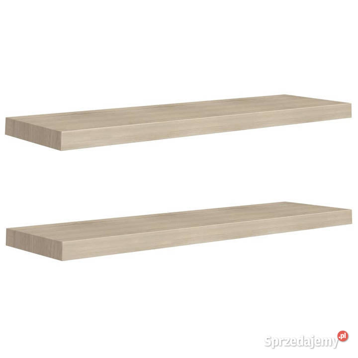 Półki ścienne 2 kolor dębowy 90x235x38 MDF Półki mazowieckie Warszawa