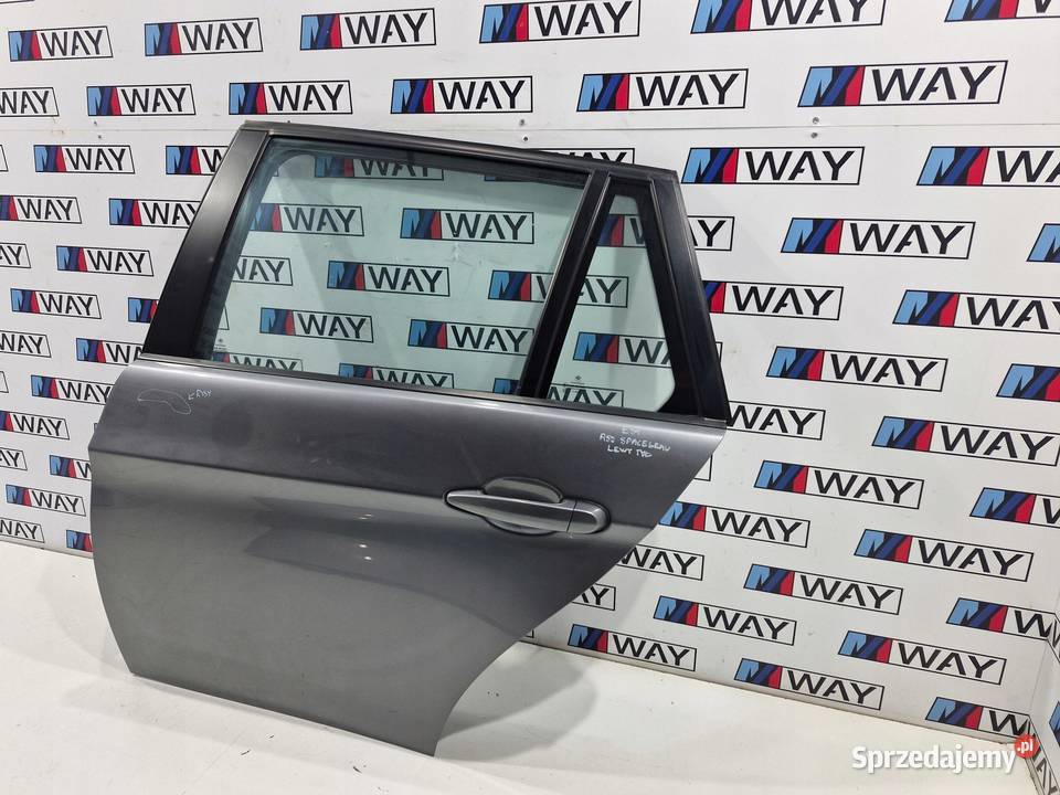 BMW E90 E91 DRZWI LEWY TYŁ TYLNIE LEWE A52