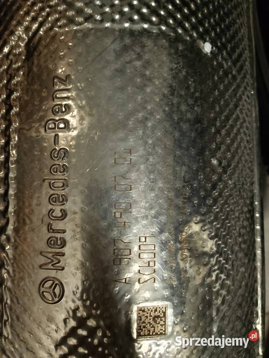 Katalizator DPF Mercedes sprinter a9074900701 Części samochodowe podkarpackie Rzeszów sprzedam
