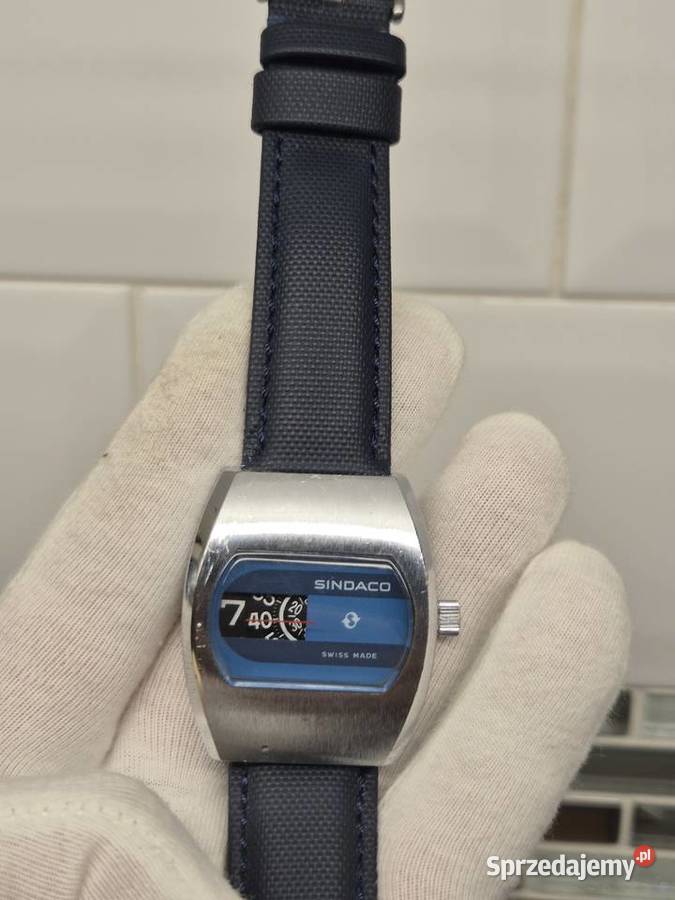 Zegarek vintage Sindaco Digital Jump Hour Chorzów