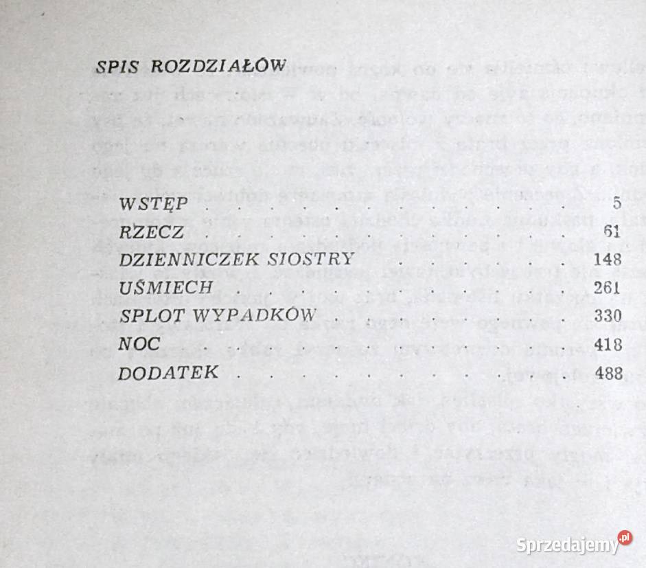 W rzecz wstąpić Michał Choromański twarda z obwolutą