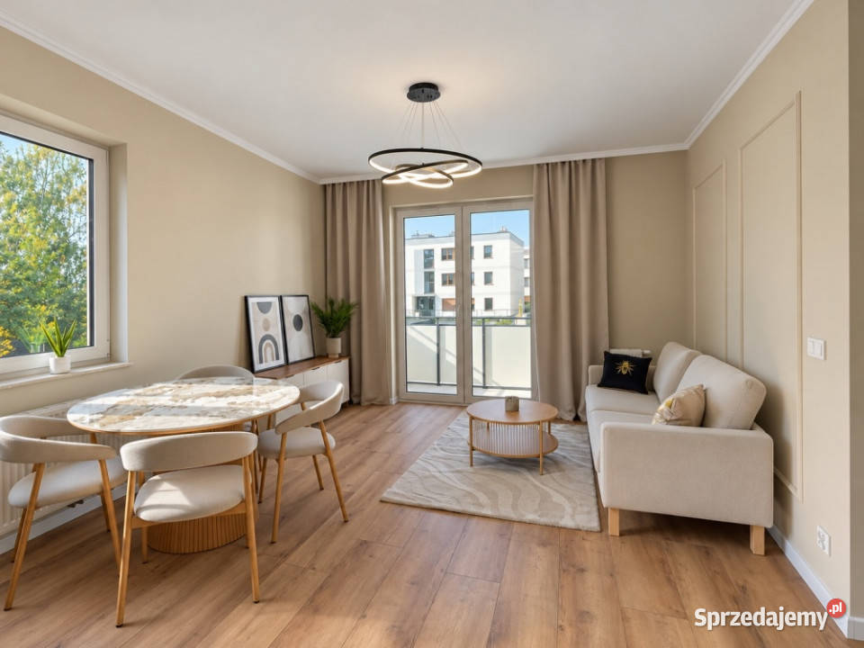 Nowe wykończone 2 pokoje Ustawny salon Balkon 42m2 dolnośląskie Wrocław