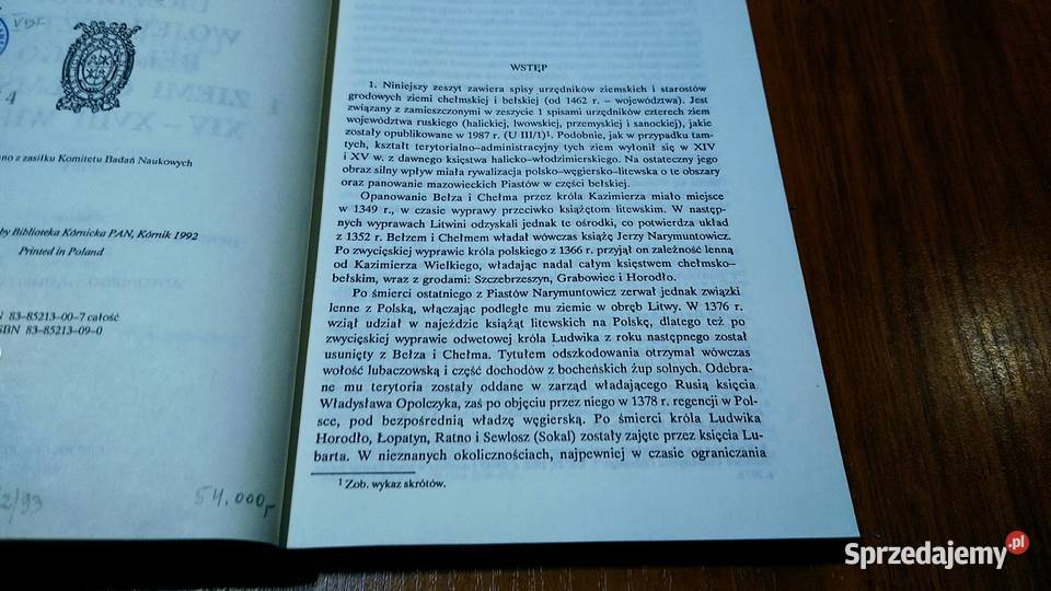 Urzędnicy województwa bełskiego i ziemi pomorskie