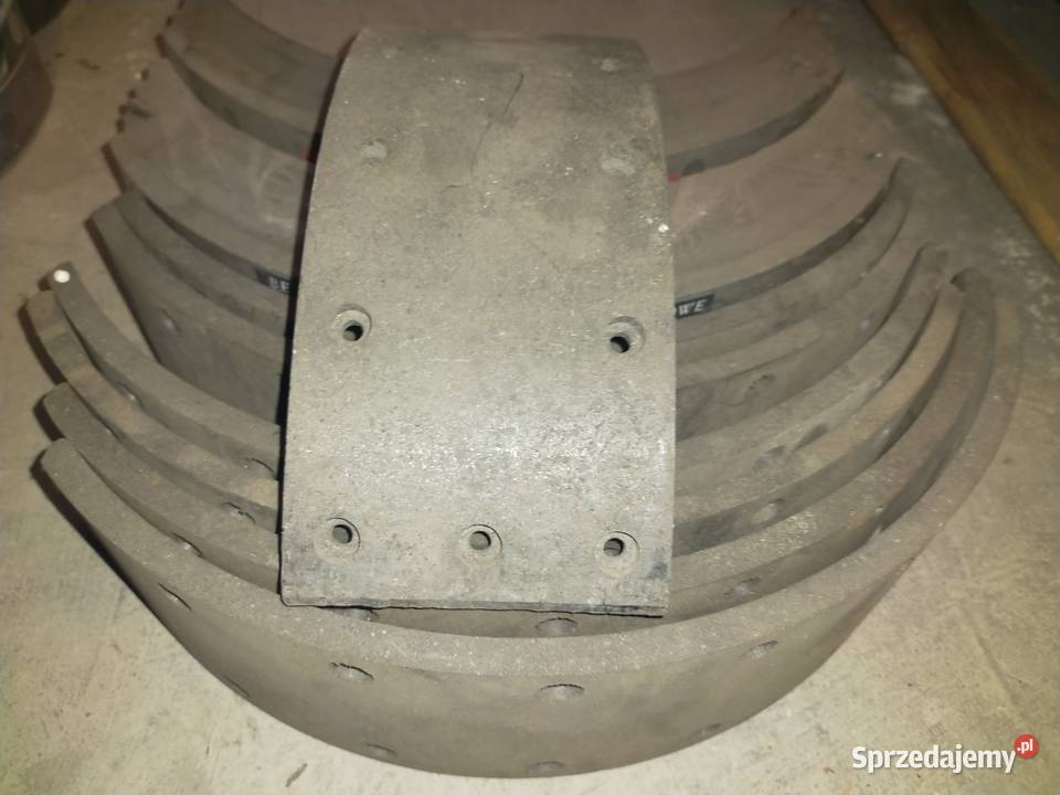 Okładzina hamulca Jelcz przód 17 otworów grubość Brzozówka