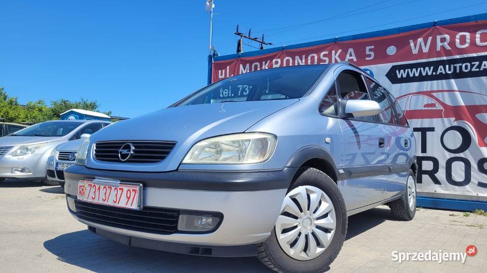 Opel Zafira 16 Benzyna7 Osobowy Klima Hak dolnośląskie Wrocław