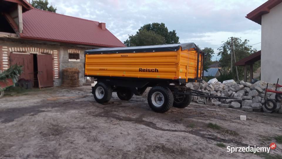 Przyczepa rolnicza nieuszkodzony Huta Turobińska