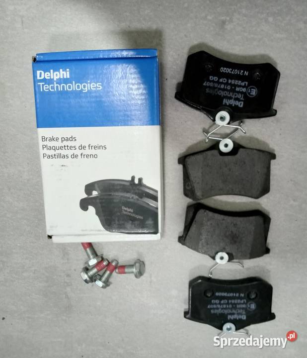 KLOCKI HAMULCOWE TYL PEUGEOT 307 CC 20 05 Kraków