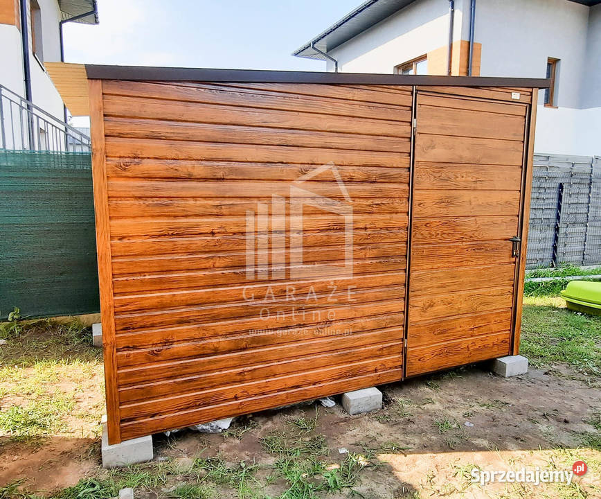 SCHOWEK DOMEK OGRODOWY 3m x 25m spad w lewo małopolskie