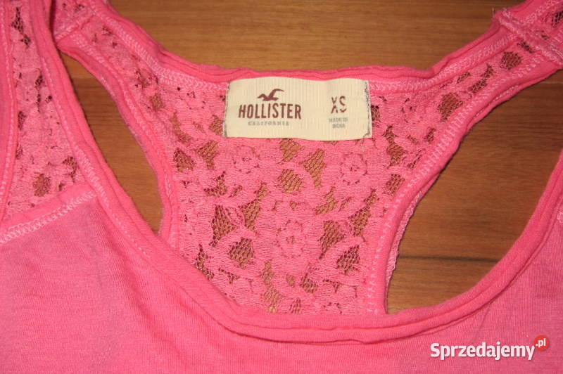 Hollistermarkowa bluzka topkoronka XSS 3436 Topy i koszulki Warszawa sprzedam